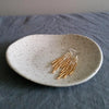 Small oval dish - Speckled