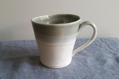 Mug in Shadow Gray Glaze by Muddy Marvels Handmade Pottery