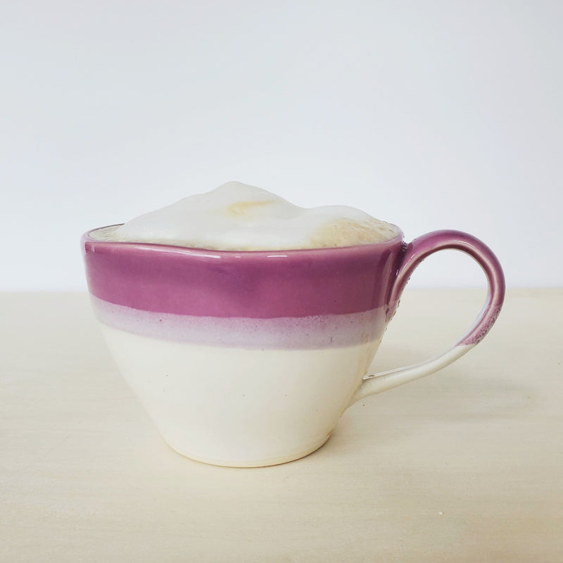 Tasse à latte - Violette