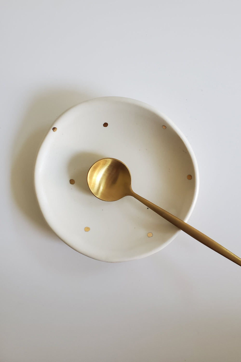 Small Ring Dish - 14k gold